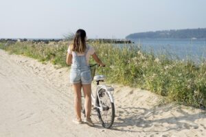 alquiler de bicicletas en la Patacona-playa