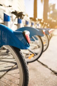 bicis de alquiler en la calle Gran Canaria