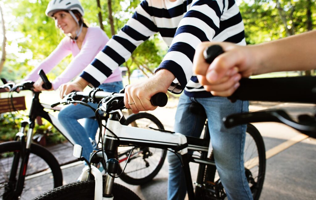 Alquilar bicis en la calle Gran Canaria - familia